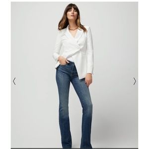 White House black market mid rise everyday soft denim bootcut jeans